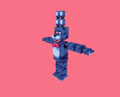 ArtStation - Five Nights at Freddy's | Cinematic Toy Bonnie Retexture