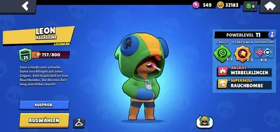 Leon | Brawl Stars Wiki | Fandom | Star wallpaper, Brawl, Star character