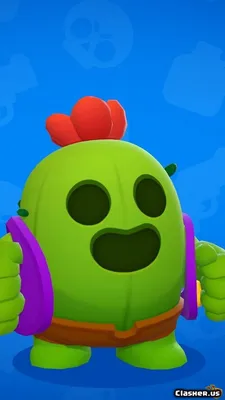 How To Draw Spike From Brawl Stars - YouTube