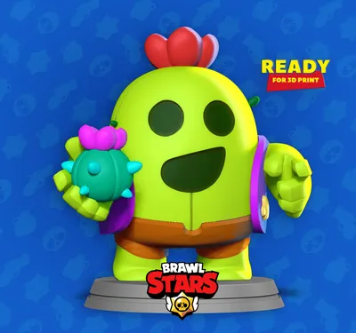 spike #brawl #brawlstars # Brawlstar - Robo Spike Brawl Stars, HD Png  Download is free transparent png image. To explore more … | Star character,  Blow stars, Brawl