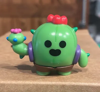 Spike Brawl Stars colored for MMU3 by Mig | Download free STL model |  Printables.com