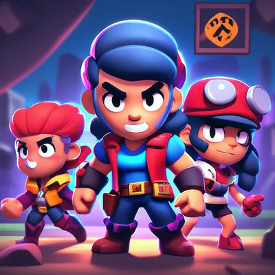 3D фигурка Бравл Старс, Brawl Stars Ворон №3, цена в Москве от компании  Goodbrelok