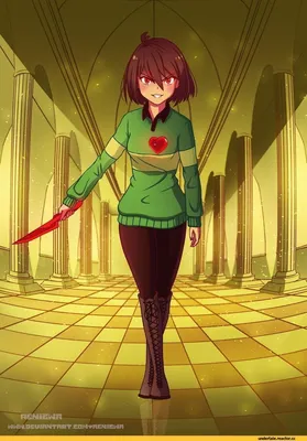 Chara :: Undertale персонажи :: Undertale :: CNeko-chan :: фэндомы /  картинки, гифки, прикольные комиксы, интересные статьи по теме.