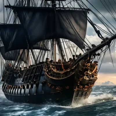 ship #art #Pirates black sails #Galleon Black pearl #1080P #wallpaper  #hdwallpaper #desktop | Black pearl ship, Black sails, Black pearl