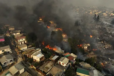 Deadly Wildfires Rage Through Central Chile - The Atlantic