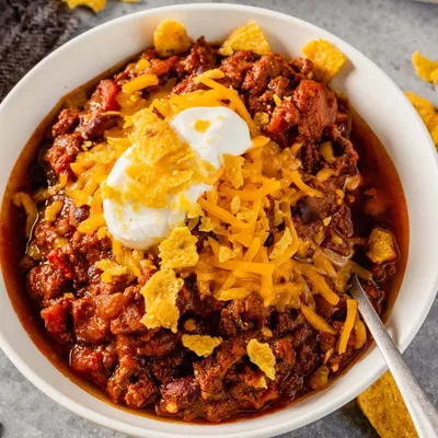 Beef Chili: The Best Classic Recipe - Brown Eyed Baker