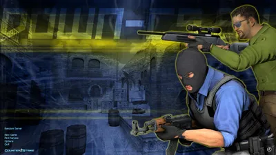 Trivia: The faces of the original Counter-Strike Box Art / Menu Screen : r/ counterstrike