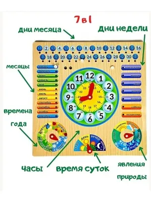 Календарь природы и погоды для обучения детей (1 фото). Воспитателям детских  садов, школьным учителям и педагогам - Маам.ру