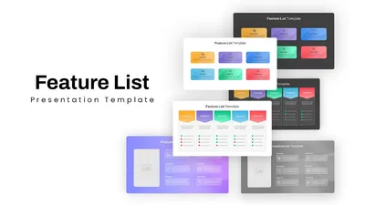 Feature List PowerPoint Template - SlideBazaar