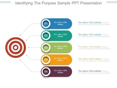 Identifying The Purpose Sample Ppt Presentation | PowerPoint Presentation  Designs | Slide PPT Graphics | Presentation Template Designs