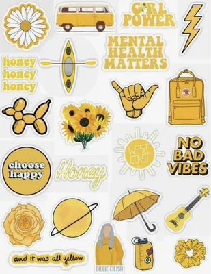 Картинки для распечатки 💛🤗 | Tumblr stickers, Hydroflask stickers,  Aesthetic stickers