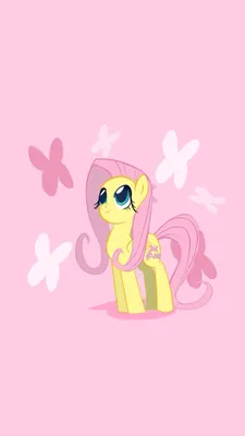 MLP. Fluttershy Wallpaper. | Флаттершай, Милые рисунки, Рисунки