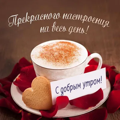 С добрым утром, хорошего настроения, удачного дня | Счастливые картинки, Доброе  утро, Смешные открытки