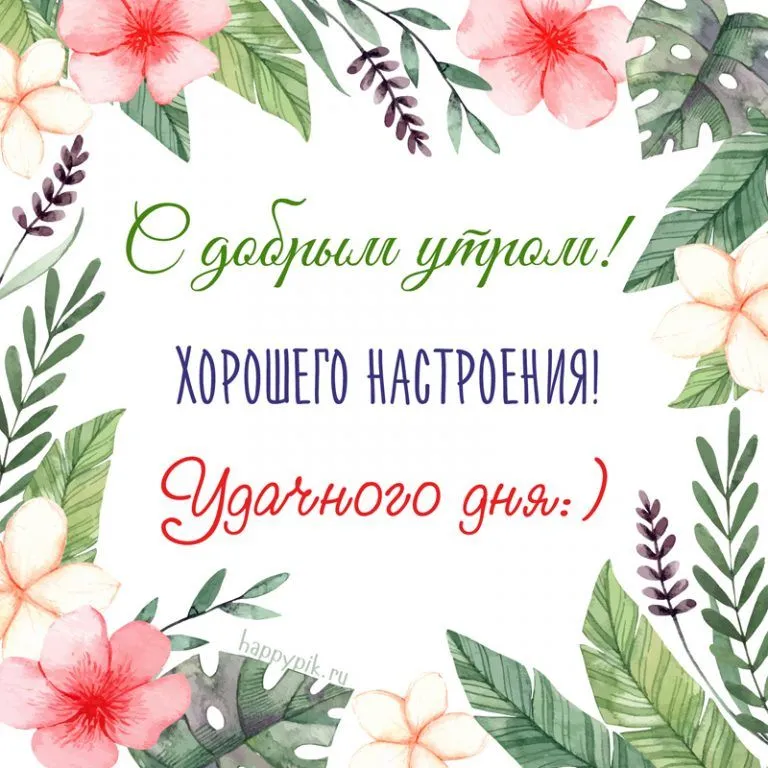 С добрым утром, хорошего настроения, удачного дня | Открытки, Праздничные цитаты, Милые записки С добрым утром, хорошего настроения, удачного дня | Открытки, Праздничные цитаты, Милые записки