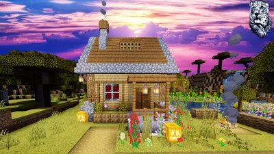 Адский дом в японском стеле (Минка) Minecraft Map