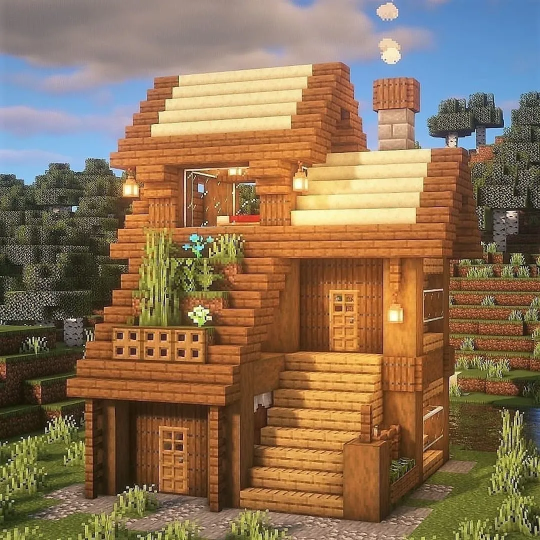 Дом • | Minecraft | Пикабу Дом • | Minecraft | Пикабу