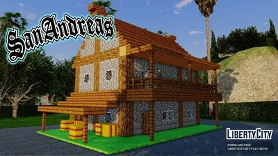 Дом из фильма \"Один дома\" (Home Alone) [1.12.2] / Карты для Майнкрафт /  Minecraft Inside
