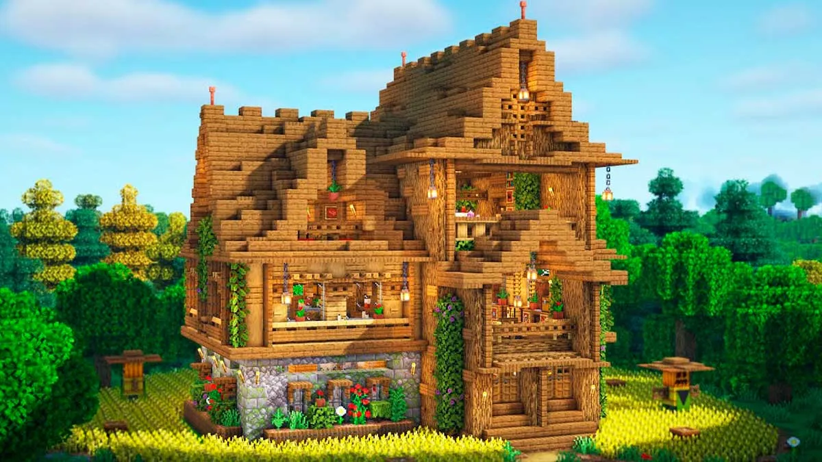 5 невероятных домов, построенных в Minecraft: Скачайте их здесь! Их детали и дизайн просто поразят вас. | Kaizen87 — Майнкрафт | Minecraft | Дзен 5 невероятных домов, построенных в Minecraft: Скачайте их здесь! Их детали и дизайн просто поразят вас. | Kaizen87 — Майнкрафт | Minecraft | Дзен