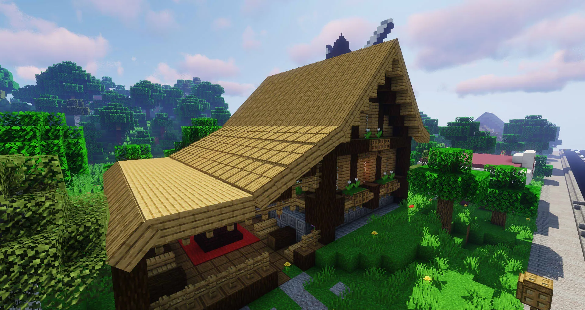 Дом Minecraft в стиле хайтек» — создано в Шедевруме Дом Minecraft в стиле хайтек» — создано в Шедевруме