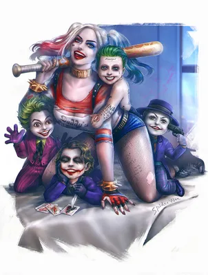 Joker :: DC Comics :: фэндомы :: Batman :: Harley Quinn :: Patty Arroyo -  JoyReactor