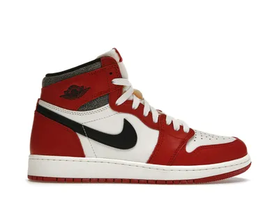 Jordan 1 Retro High OG Chicago Lost and Found (GS) Kids' - FD1437-612 - US