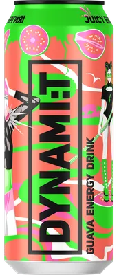 Энергетик DYNAMI:T Guava Energy Drink от компании Лидское пиво - состав,  энергетическая ценность