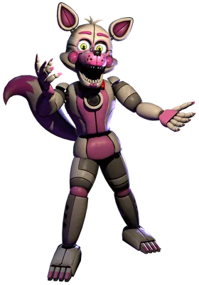 Funtime Foxy - Five Nights at Freddy's\" Sticker by akushibluepaws |  Redbubble