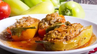 Фаршированный перец | All Recipes