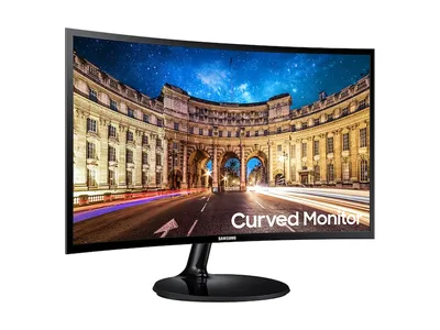 24\" CF396 Curved LED Monitor Monitors - LC24F396FHNXZA | Samsung US