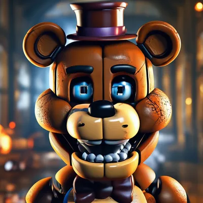 Фредди фазбер из fnaf» — создано в Шедевруме