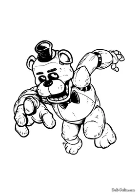 Купить мягкая игрушка Аниматроник / Фредди / Freddy Fazbear / Фредди Фазбер  / Five Nights at F..., цены на Мегамаркет