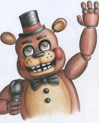 Мягкая игрушка Мишка Фредди \"Five Nights FNAF Freddy\"/ \"Пять ночей с Фредди\"  - купить с доставкой по выгодным ценам в интернет-магазине OZON (1309175797)