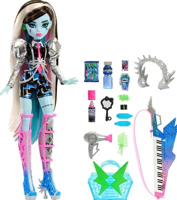 MONSTER HIGH Кукла Френки Штейн (Frankie Stein) \"День фотографии\" - «Самая  красивая Монстро-девочка ! Фото Фрэнки и ее подруг.» | отзывы