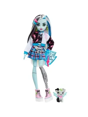 Кукла Монстер Хай Фрэнки Штейн с питомцем (выпуск 2022 года) Monster High  139069002 купить в интернет-магазине Wildberries