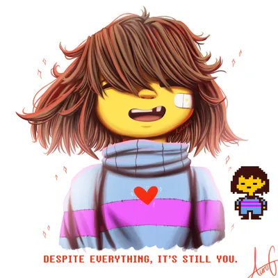 Older Frisk (Female ver.) by Kama-Ta on DeviantArt