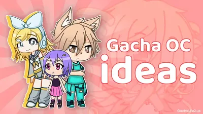 Gacha life characters on Craiyon