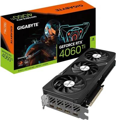 Amazon.com: GIGABYTE GeForce RTX 4060 Ti Gaming OC 16G Graphics Card, 3X  WINDFORCE Fans, 16GB 128-bit GDDR6, GV-N406TGAMING OC-16GD Video Card :  Electronics