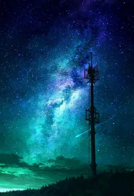 Pin by Вераника🔭🔮 on Идеи для главного экрана | Beautiful night sky,  Anime wallpaper, Night skies