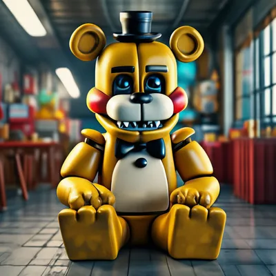 Golden Freddy by GeneralSprinkles on DeviantArt