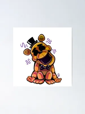 Five Nights at Freddy's - FNAF - Golden Freddy\" Photographic Print for Sale  by Kaiserin | Redbubble