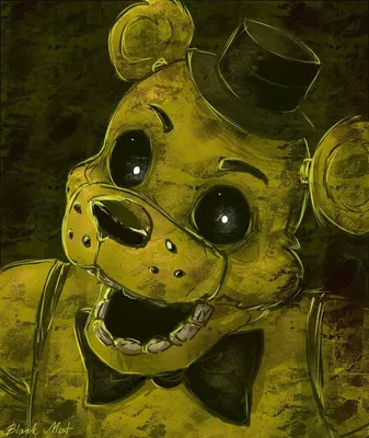 Golden Freddy - FNAF (Fanart) by Ariaflenz on DeviantArt