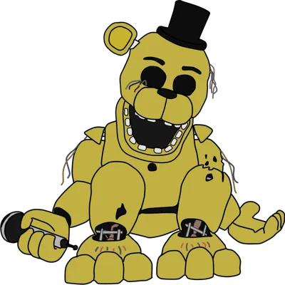 Five Nights at Freddy's - Golden Freddy Plush 🎩