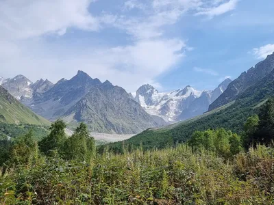 Кавказские горы - где находятся на карте России, высота, фото, самые  высокие горы Кавказа