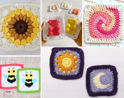 Arlo Granny Square Crocheted Cardigan Pattern – Mama In A Stitch