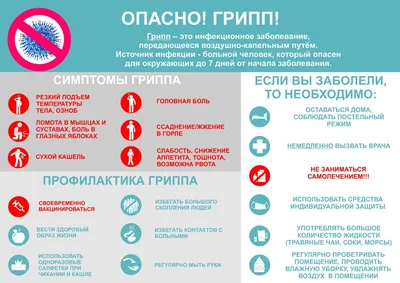 О профилактике гриппа и ОРВИ в период подъема заболеваемости. | В краю  родном -- новости Елецкого района