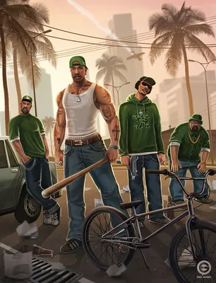 GTA San Andreas on Behance | San andreas grand theft auto, San andreas, San  andreas gta