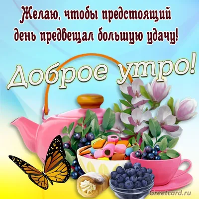 Открытки \"Доброе утро. Зимние\" (1219 шт.)