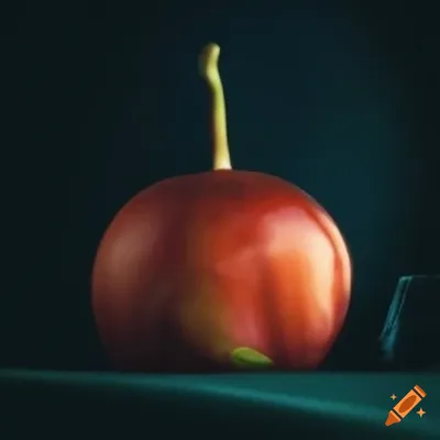 Яблоко - Apple - 3D светильник