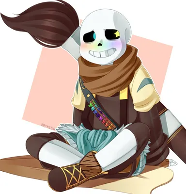 Yoga Classes with Ink Sans and Lust Sans(link too) Anacraft344 -  Illustrations ART street