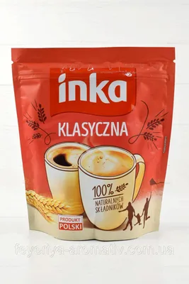 Кофейный напиток из ячменя Inka Klasyczna 200 г (Польша): продажа, цена в  Луцке. Кофейные напитки от \"Феерия Ароматов\" - 193609185